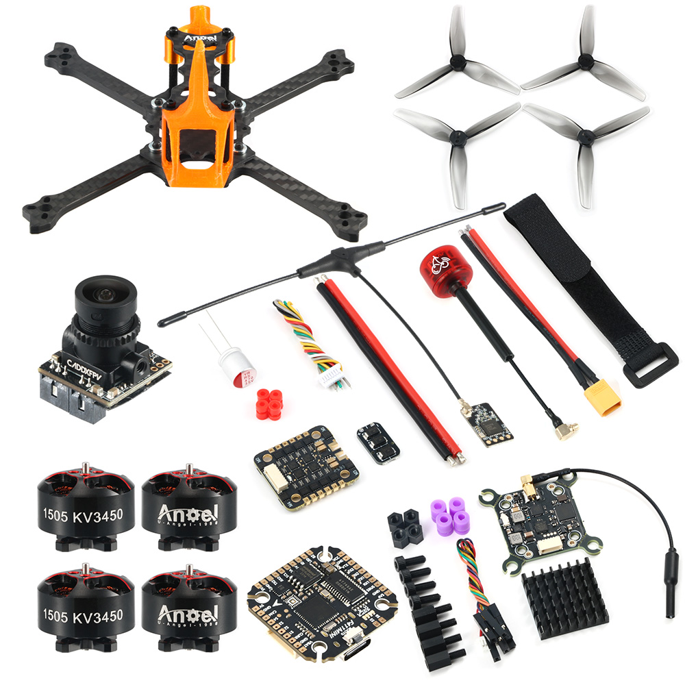 Zestaw drona Angel35 3.5 cala  – Speedybee F405 V4 Bls 55A Stack recenzja i cena