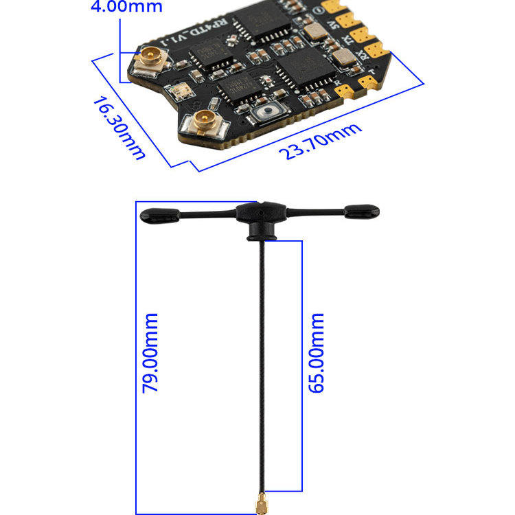 RadioMaster RP4TD ExpressLRS 2 – Radiomaster Ranger 2.4Ghz Elrs Module recenzja i cena